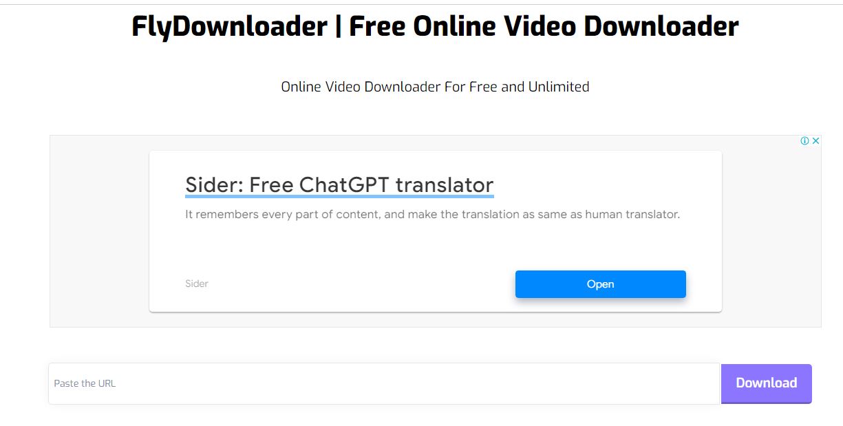 سایت  Flydownloader