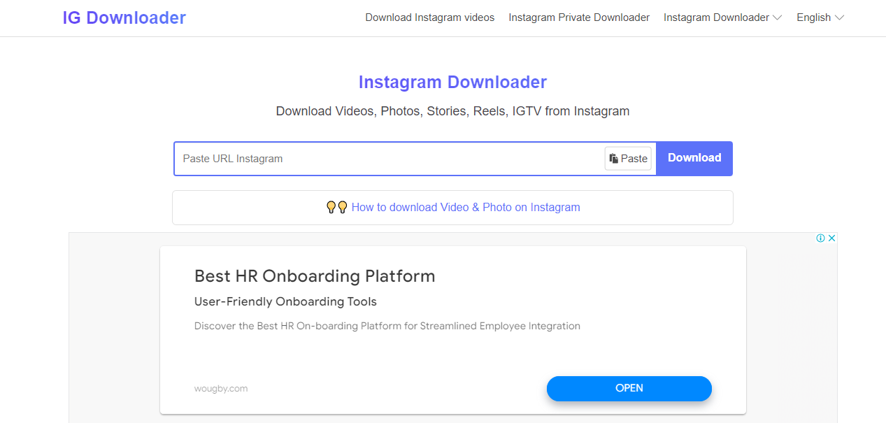 دانلود عکس از اینستاگرام با IG Downloader