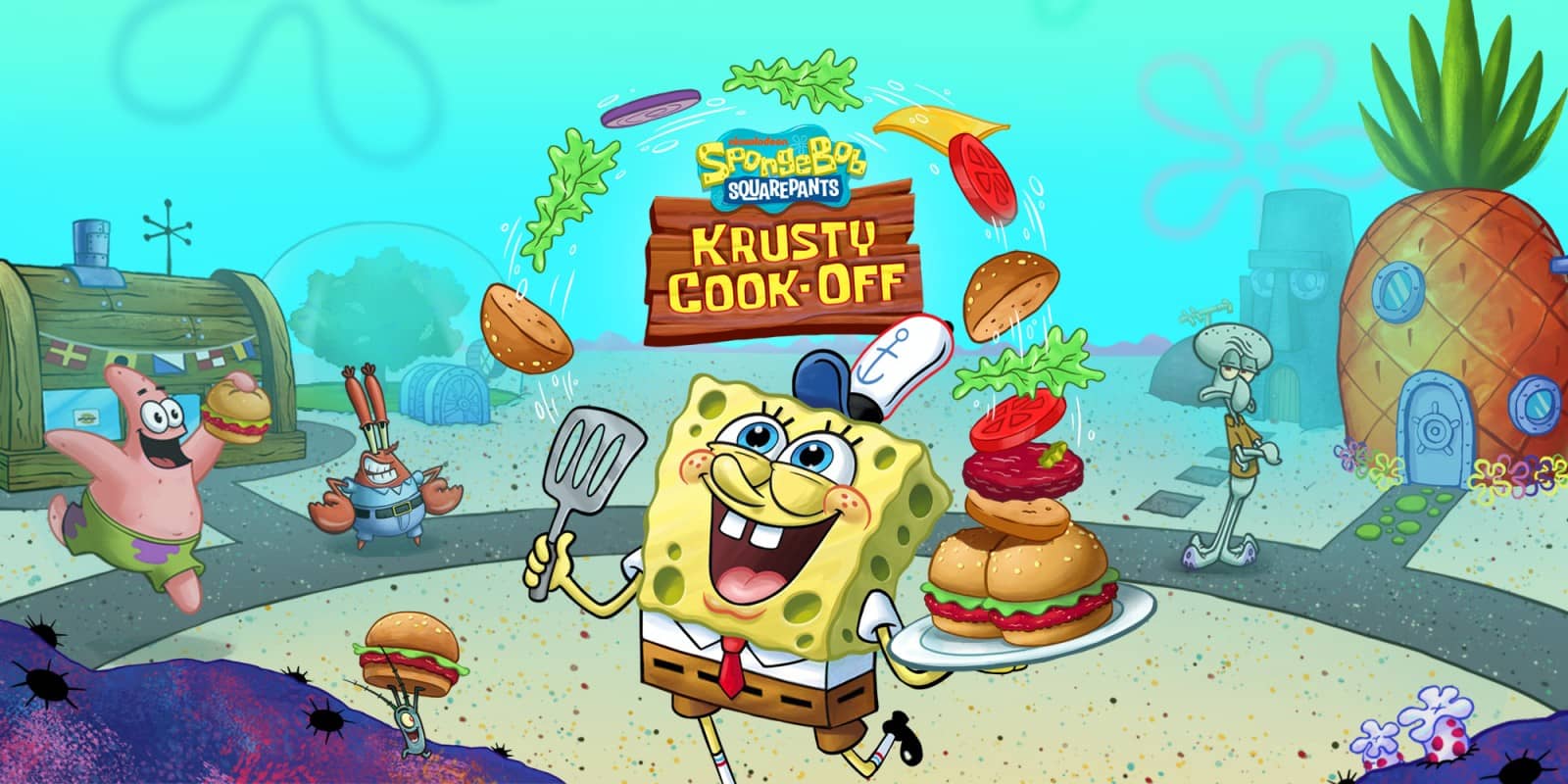 بازی SpongeBob: Krusty Cook-Off