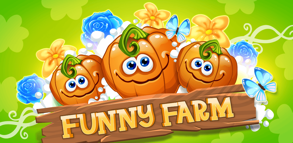 بازی Funny Farm match 3 Puzzle game