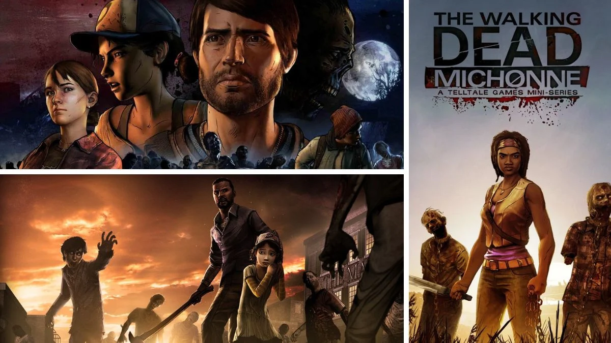 بازی زامبی ترسناک The Walking Dead: The Game