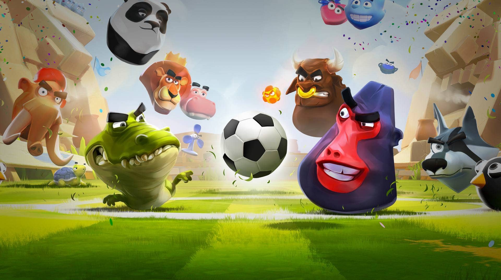 بازی فوتبال برای گوشی اندروید Rumble Stars Football