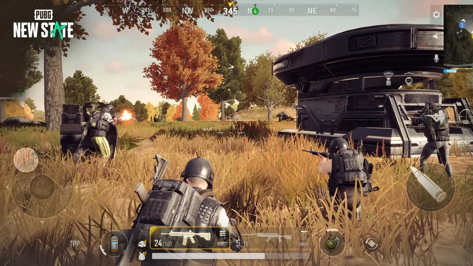 بازی PUBG: New State برای آیفون