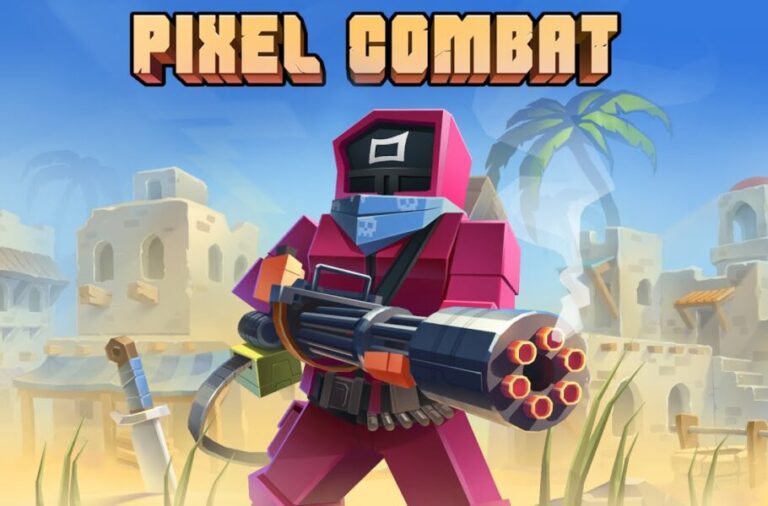 بررسی بازی Pixel Combat: Zombies Strike ترکیب کال آف دویتی و ماینکرافت